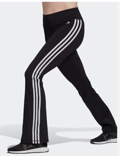 Adidas Ψηλόμεσο Παντελόνι Γυναικείας Φόρμας Καμπάνα ΜαύροΚωδικός: HL0002